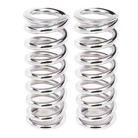 NEXT GEN INTERNATIONAL Coil-Over-Spring, 600 lbs. per in. Rate, 10 in. Length - Chrome, Pair 10-600CH2